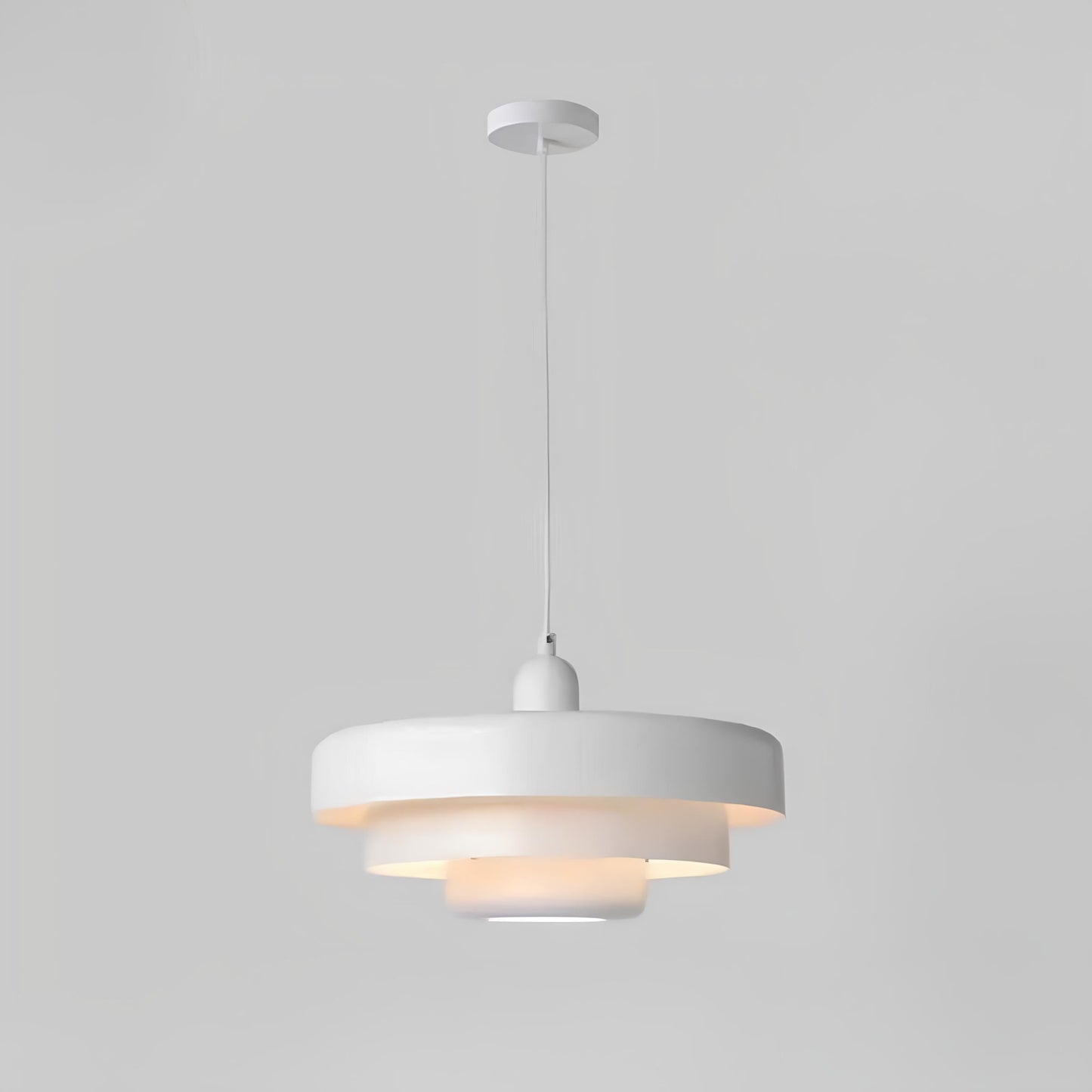 Nordic Glass Pendant Lamp for Modern Elegant Home Lighting White NaLani