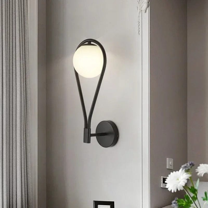Nordic Glass Wall Lamp G9 LED Minimalist Wall Light NALANI