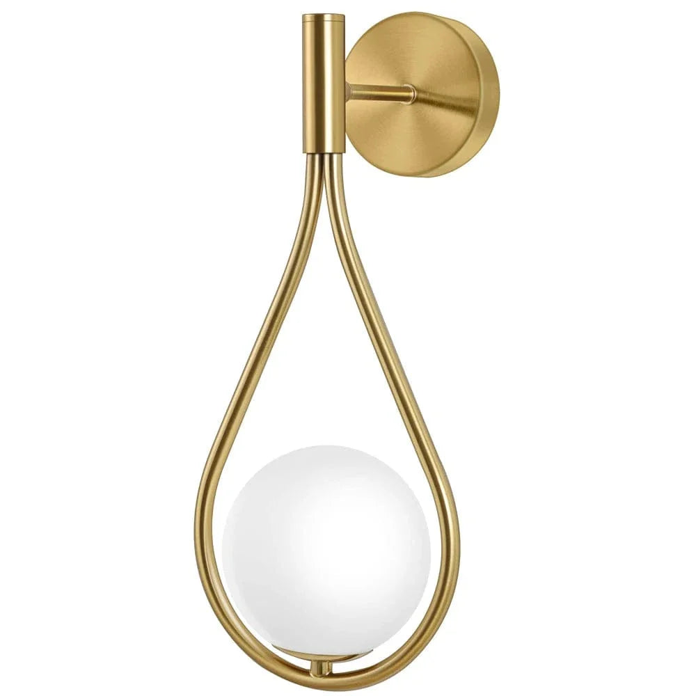 Nordic Glass Wall Lamp G9 LED Minimalist Wall Light NALANI