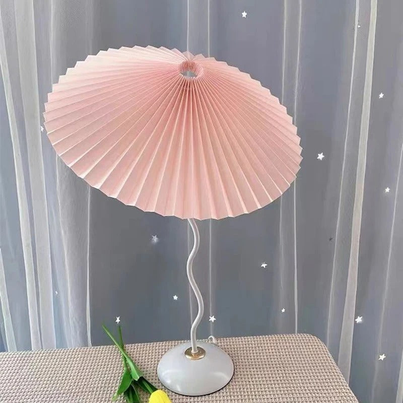 Nordic LED Table Lamp Retro Lighting for Living Room and Bedroom Pink NALANI