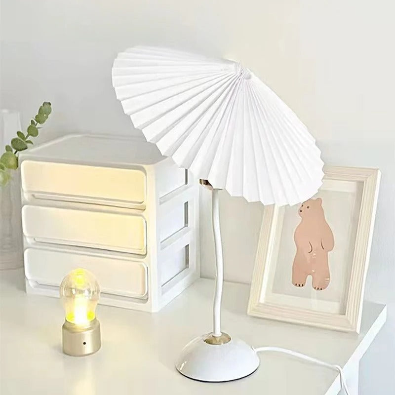 Nordic LED Table Lamp Retro Lighting for Living Room and Bedroom White NALANI