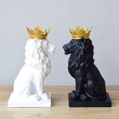 Nordic Minimalist Regal Lion Home Decor Accent for Royal Look NaLani