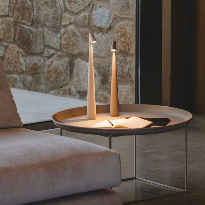 Nordic Minimalistic Wireless LED Table Lamp for Atmosphere and Reading NaLani