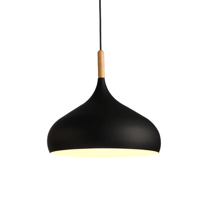 Nordic Teardrop Pendant Light With Metal Shade 1 Light NALANI