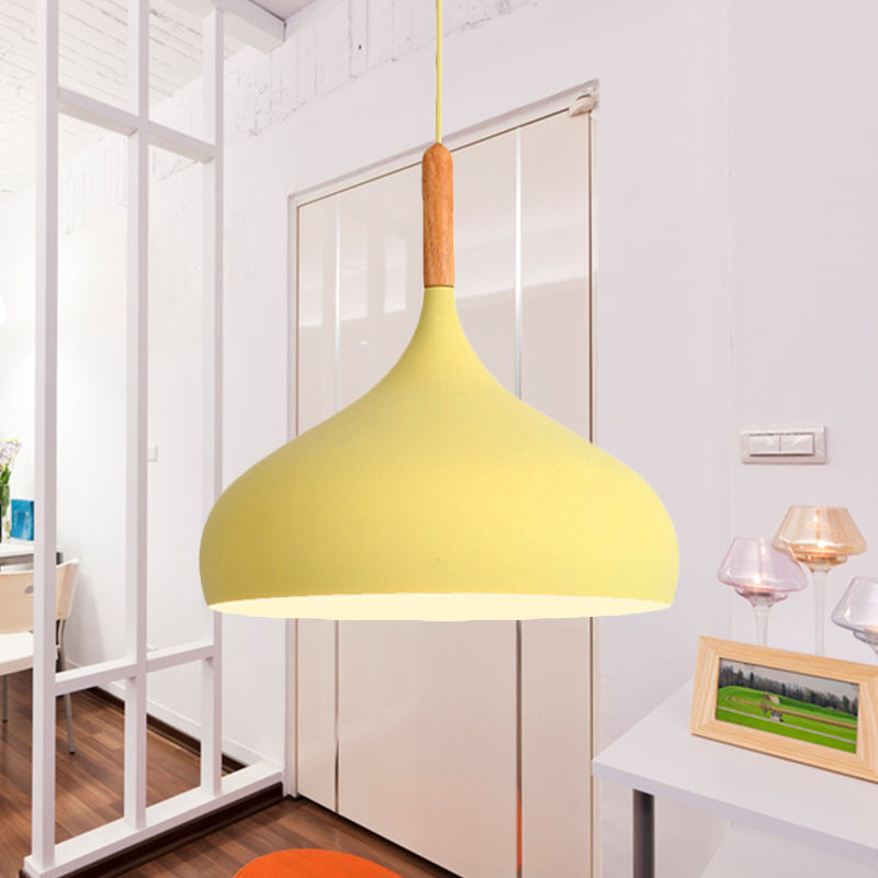Nordic Teardrop Pendant Light With Metal Shade 1 Light NALANI