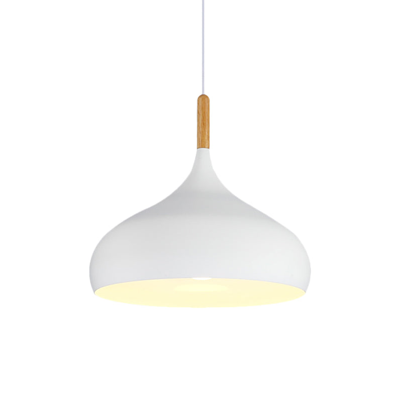 Nordic Teardrop Pendant Light With Metal Shade 1 Light NALANI