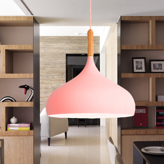 Nordic Teardrop Pendant Light With Metal Shade 1 Light NALANI