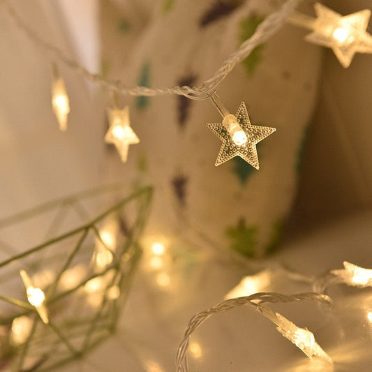 Nursery Star Fairy Light Strings Battery Operated Warm NALANI