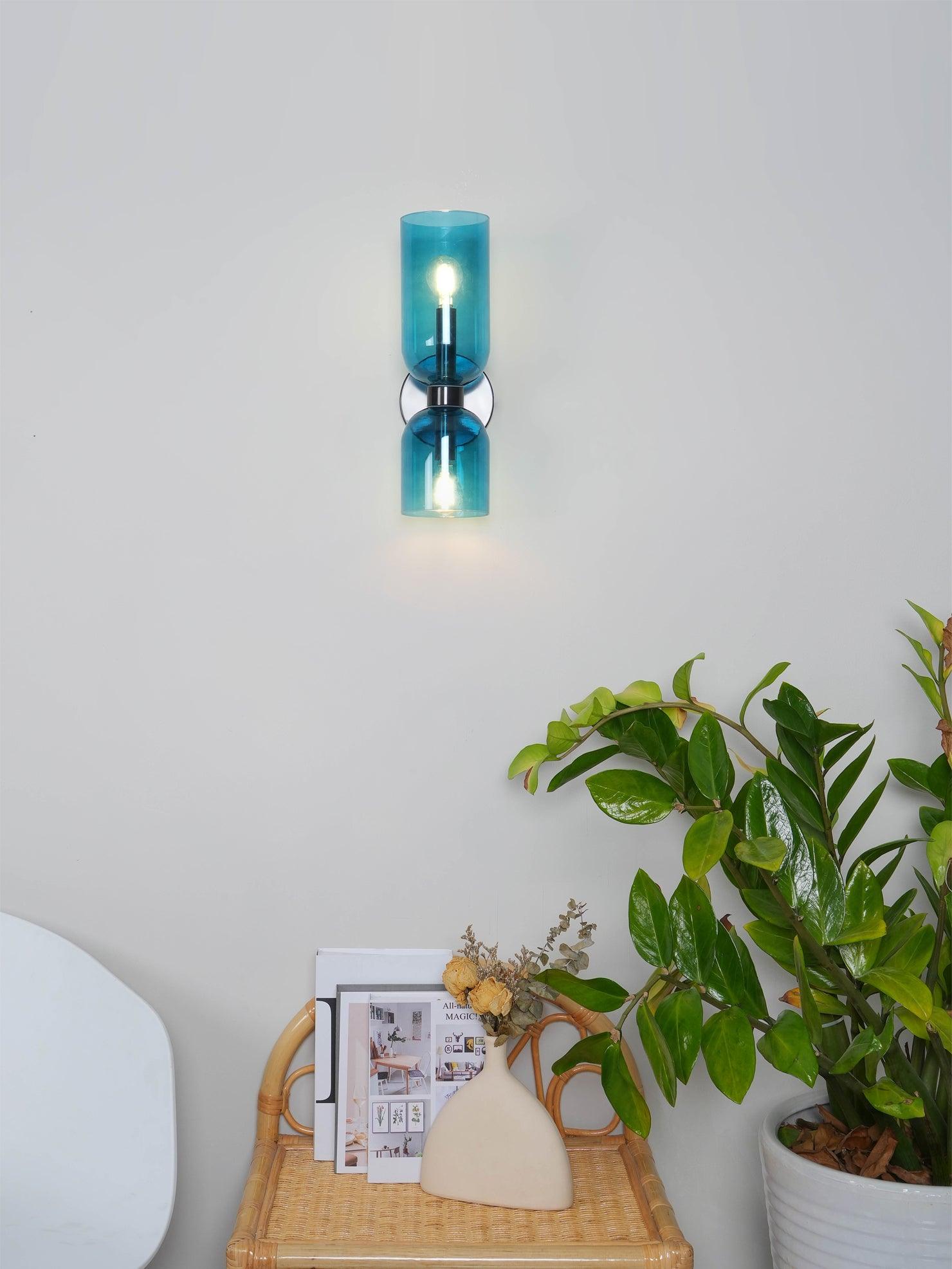 Opal Glass Wall Lamp With Warm Glow Modern Sconce Lighting NALANI