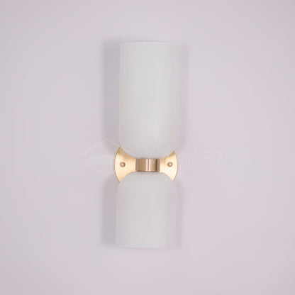 Opal Glass Wall Lamp With Warm Glow Modern Sconce Lighting NALANI