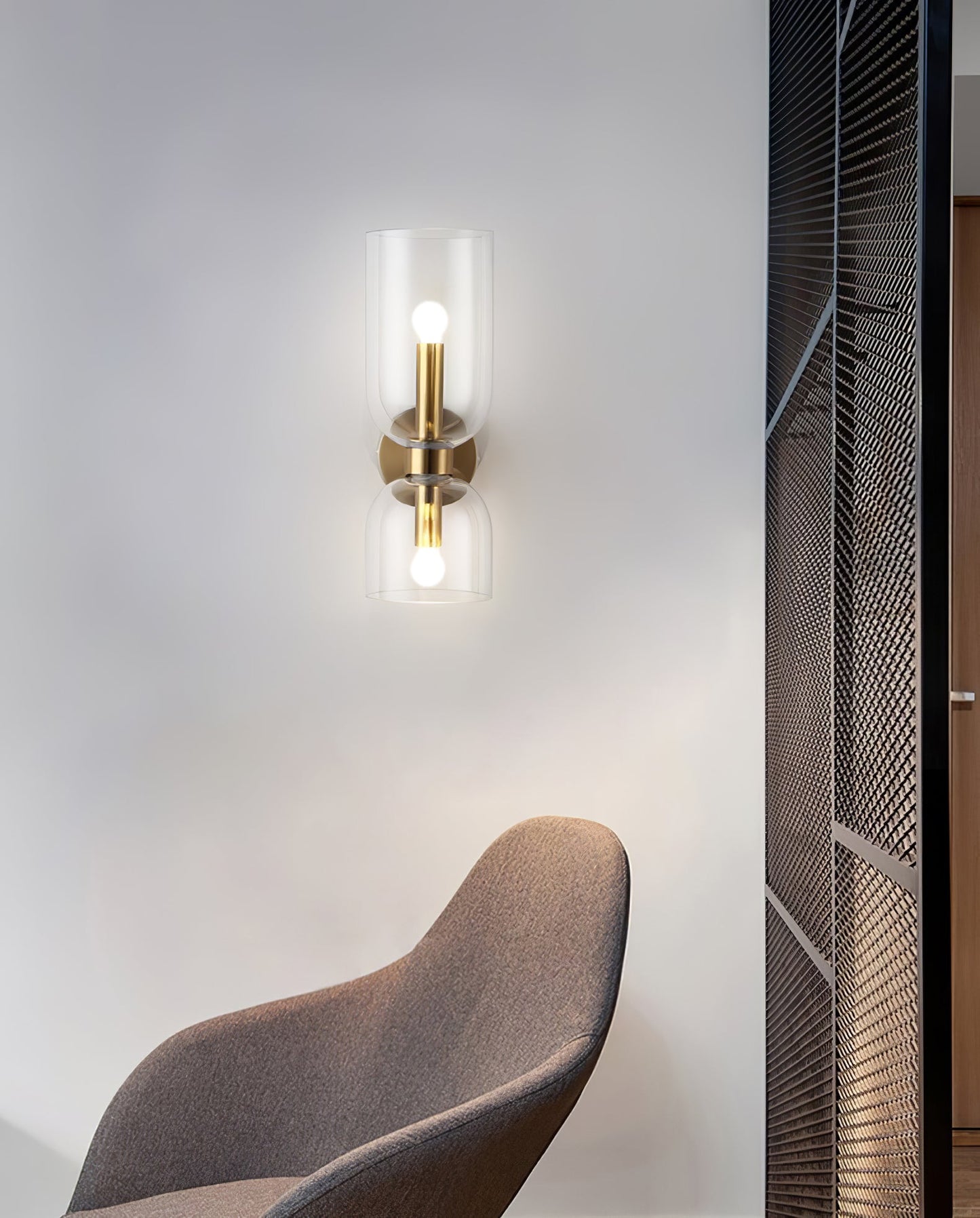 Opal Glass Wall Lamp With Warm Glow Modern Sconce Lighting NALANI