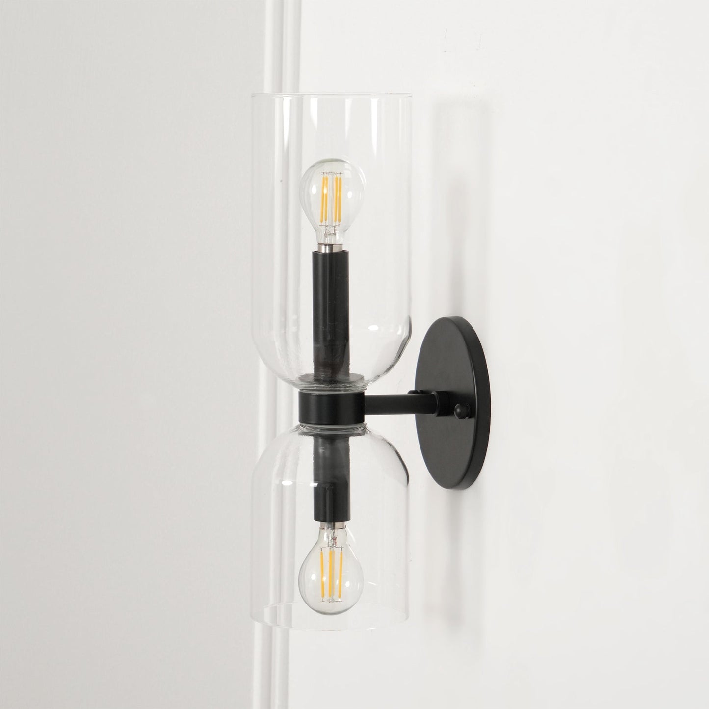 Opal Glass Wall Lamp With Warm Glow Modern Sconce Lighting NALANI