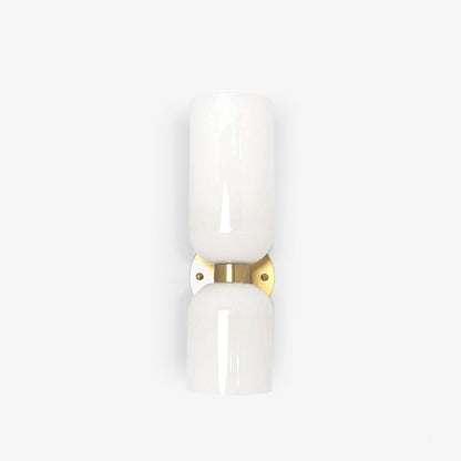 Opal Glass Wall Lamp With Warm Glow Modern Sconce Lighting NALANI