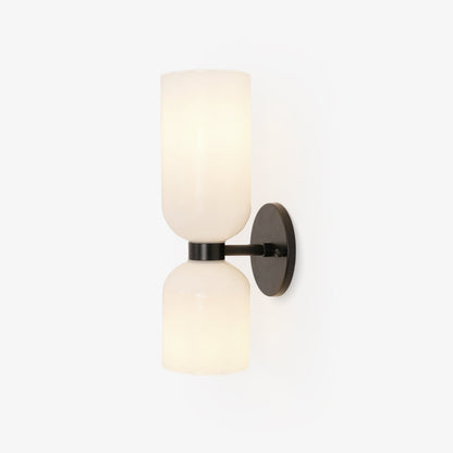 Opal Glass Wall Lamp With Warm Glow Modern Sconce Lighting NALANI