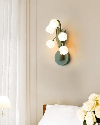 Orchid Wall Lamp Modern Metal Frame Wall Light Led NALANI
