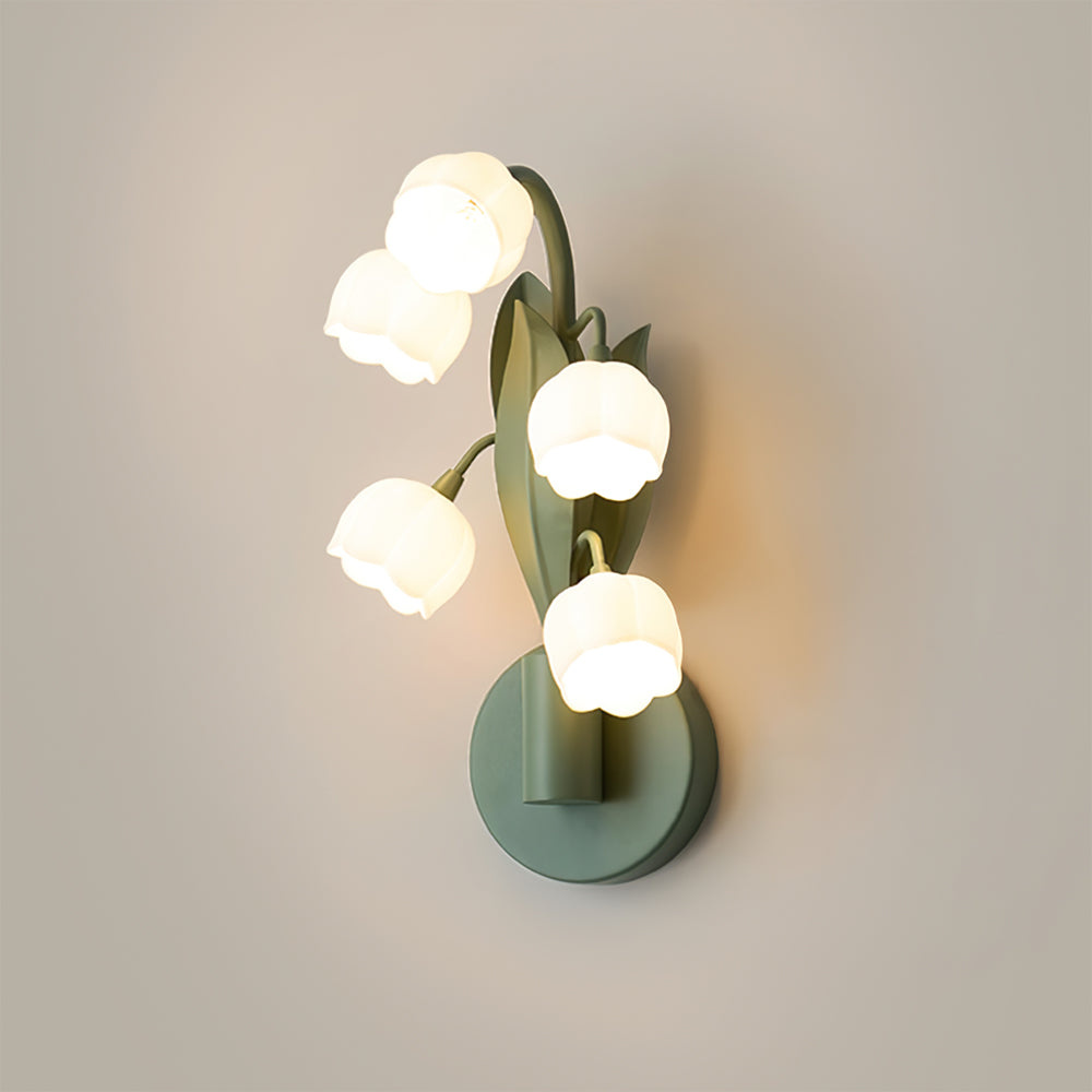 Orchid Wall Lamp Modern Metal Frame Wall Light Led NALANI
