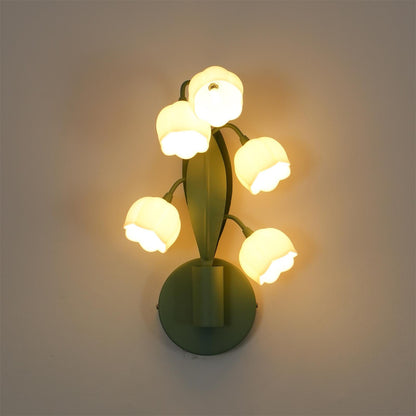 Orchid Wall Lamp Modern Metal Frame Wall Light Led NALANI