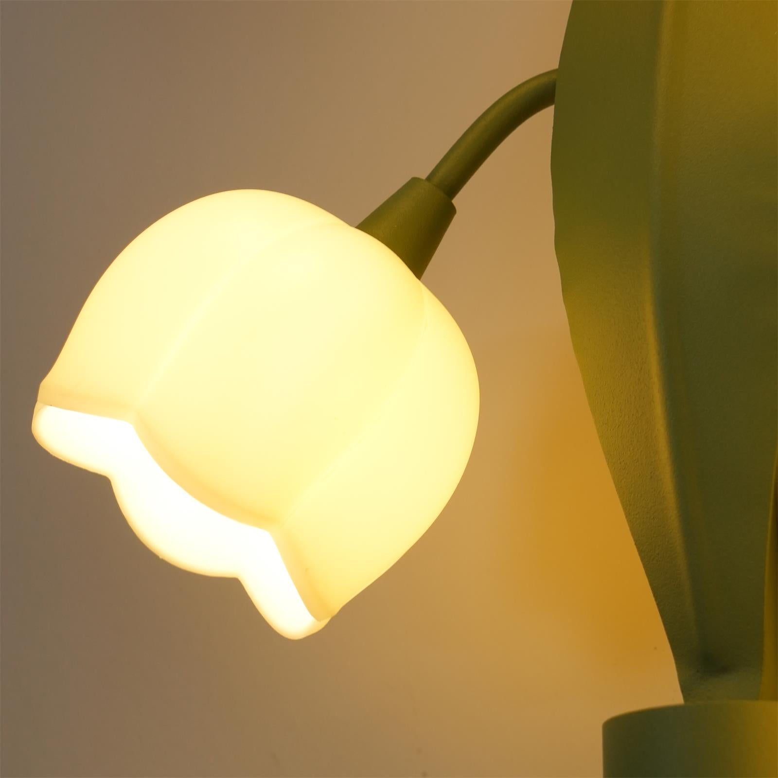Orchid Wall Lamp Modern Metal Frame Wall Light Led NALANI