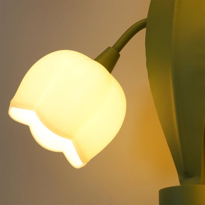 Orchid Wall Lamp Modern Metal Frame Wall Light Led NALANI