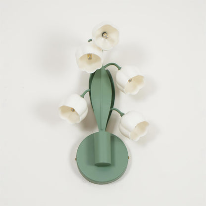 Orchid Wall Lamp Modern Metal Frame Wall Light Led NALANI