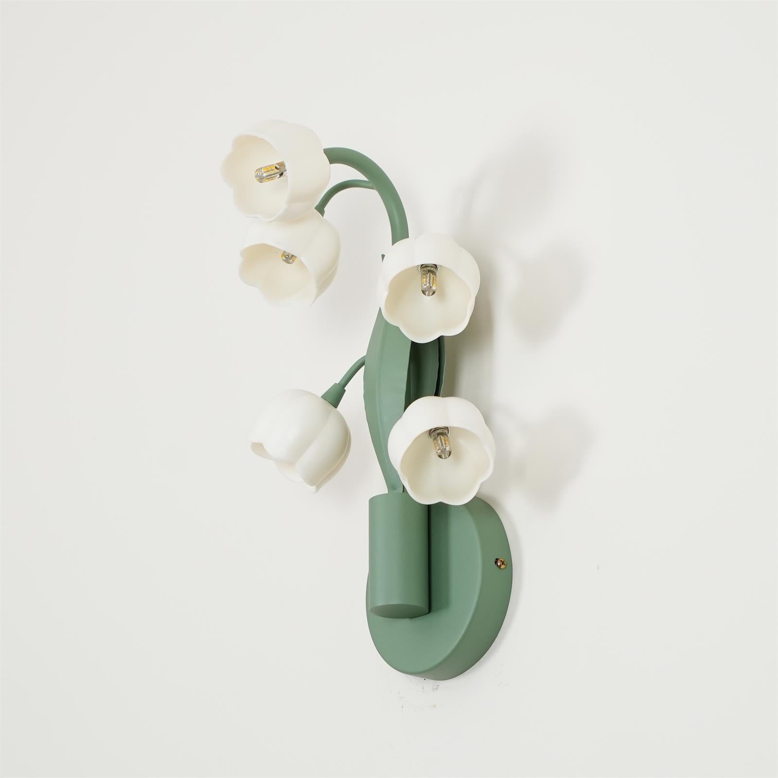 Orchid Wall Lamp Modern Metal Frame Wall Light Led NALANI
