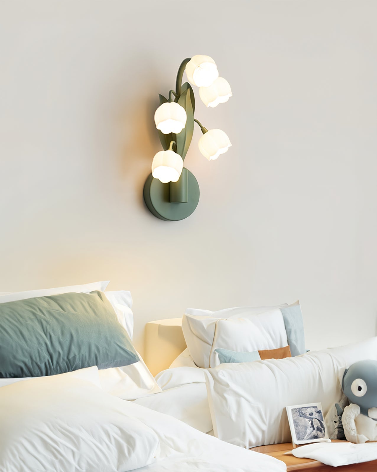Orchid Wall Lamp Modern Metal Frame Wall Light Led NALANI