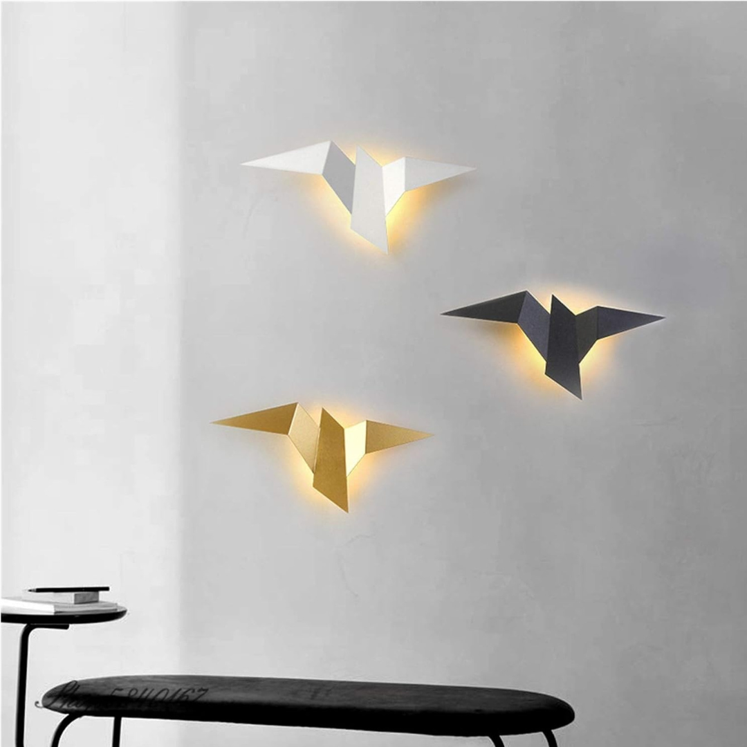 Origami Wall Lamp Unique Indoor Lighting for Living Rooms NALANI