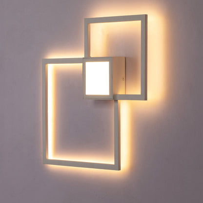 Orvani | Black-White Square Wall Decoration Lamp for Modern Home Design NALANI