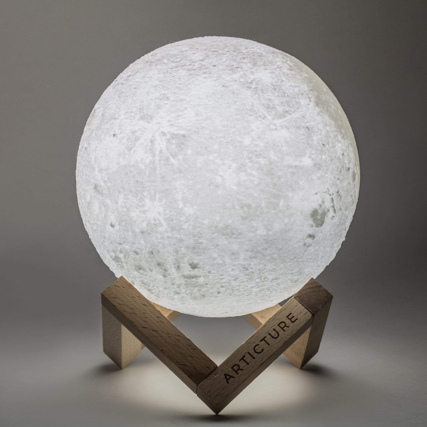 Orvani | Moon Light Lamp with 3-D Lunar Design and Color Options Regular NALANI