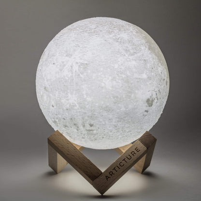 Orvani | Moon Light Lamp with 3-D Lunar Design and Color Options Regular NALANI