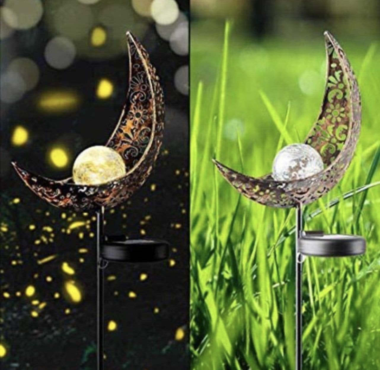 Outdoor Crescent Moon Led Light For Garden And Pathway Decor NALANI