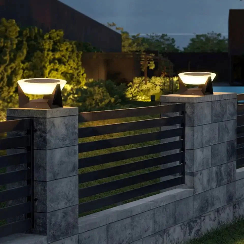 Outdoor Solar Landing Light For Garden Pathway Weatherproof