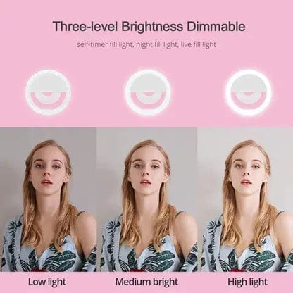 Phone Ring Light For Selfies And Video Calls LED Clip NALANI