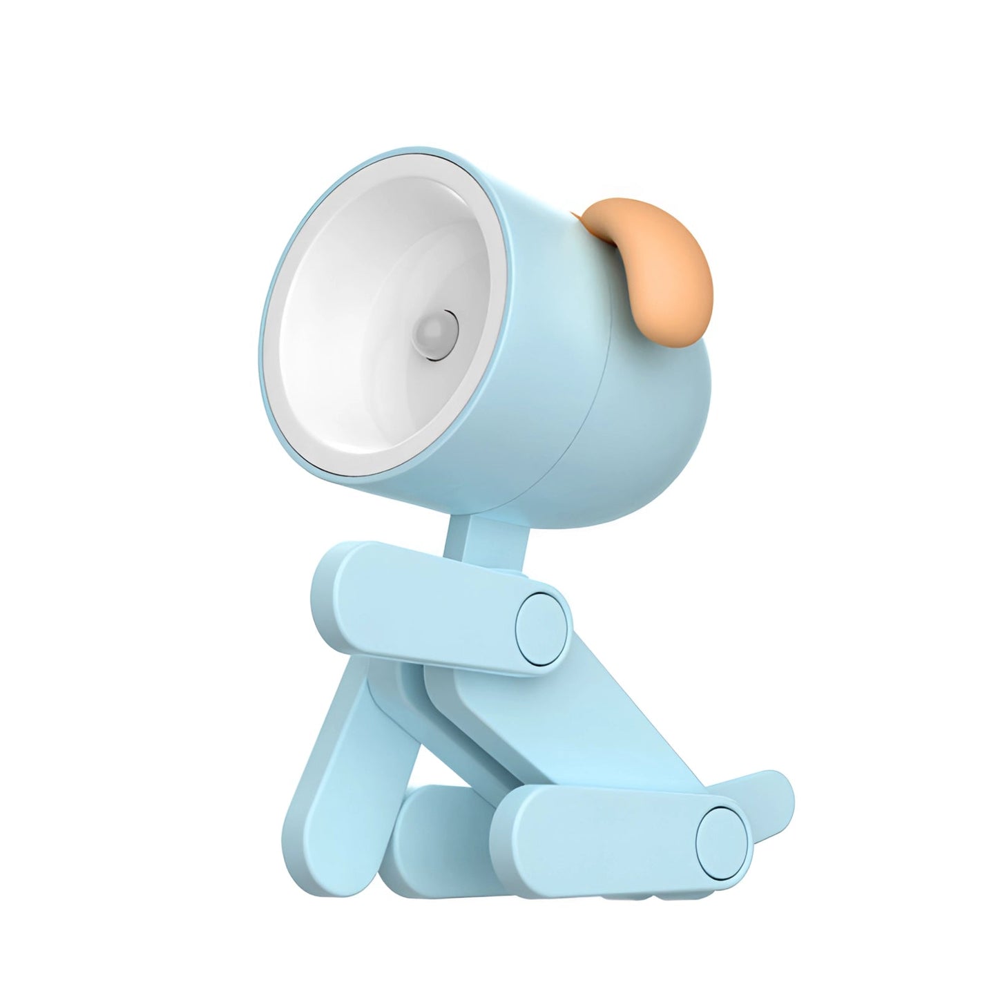 Pink USB Clip On LED Desk Lamp Flexible Portable Adjustable Blue Dog NALANI
