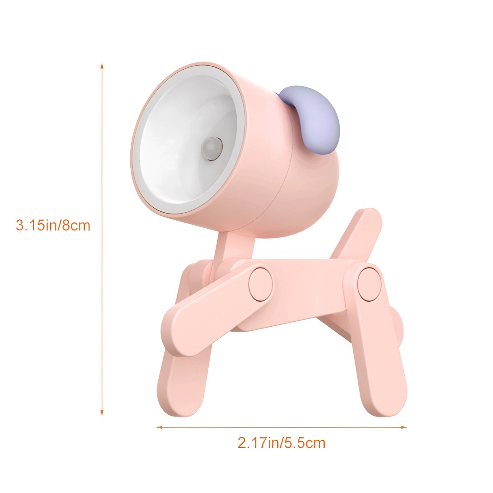 Pink USB Clip On LED Desk Lamp Flexible Portable Adjustable NALANI