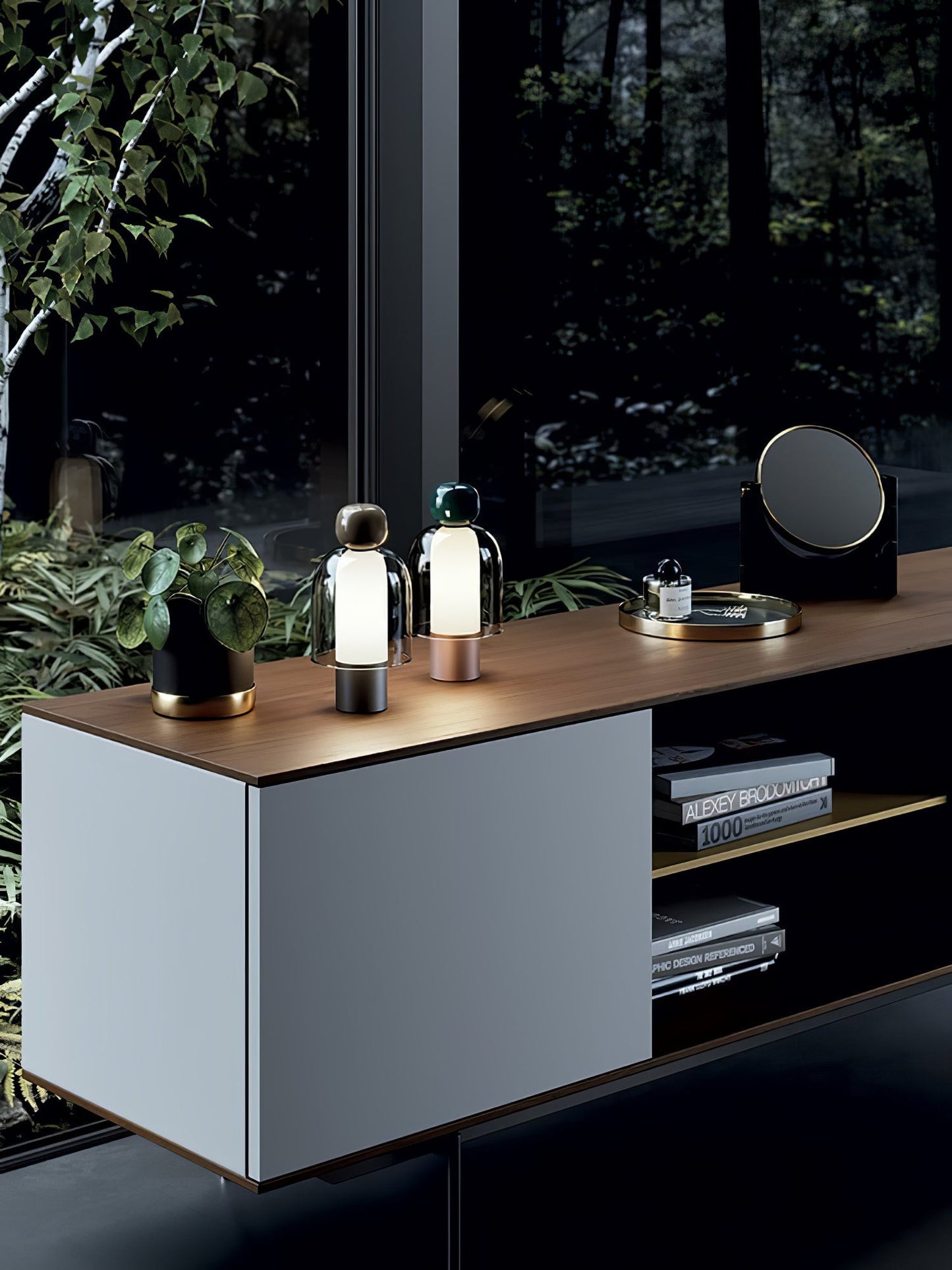 Portable Cordless Table Lamp With Warm White Light NALANI