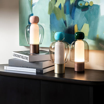 Portable Cordless Table Lamp With Warm White Light NALANI