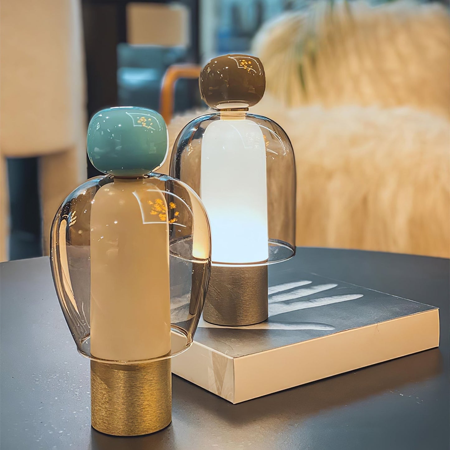 Portable Cordless Table Lamp With Warm White Light NALANI
