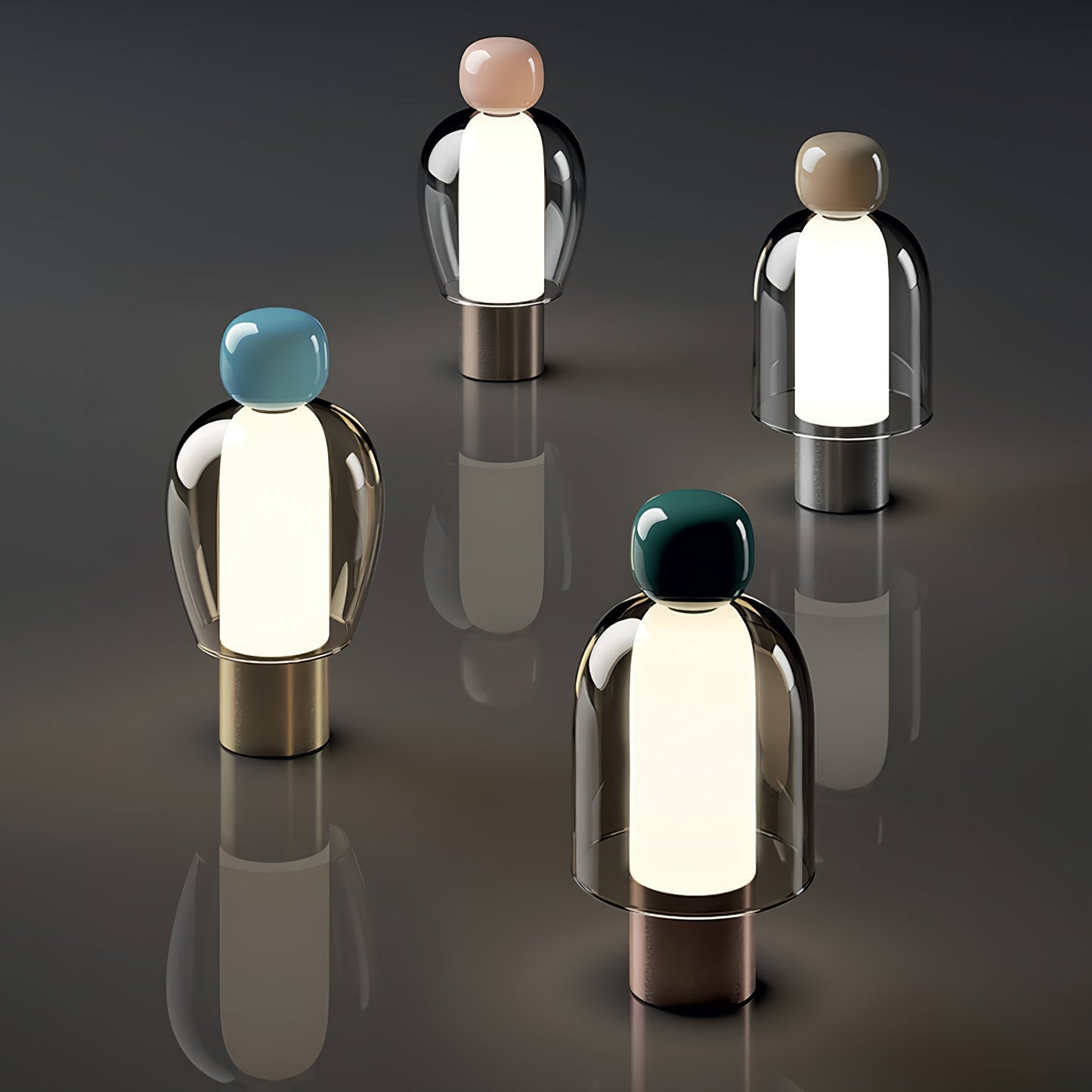 Portable Cordless Table Lamp With Warm White Light NALANI
