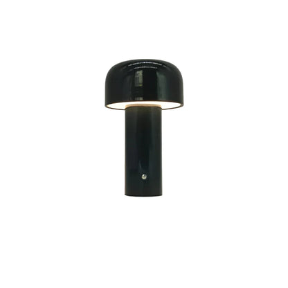 Portable LED Bedside Desk Lamp Cordless Modern Design Black NALANI