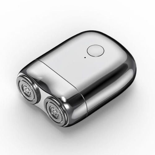 Portable Mini Shaver for Smooth Skin Gentle Quick Shave Silver NALANI