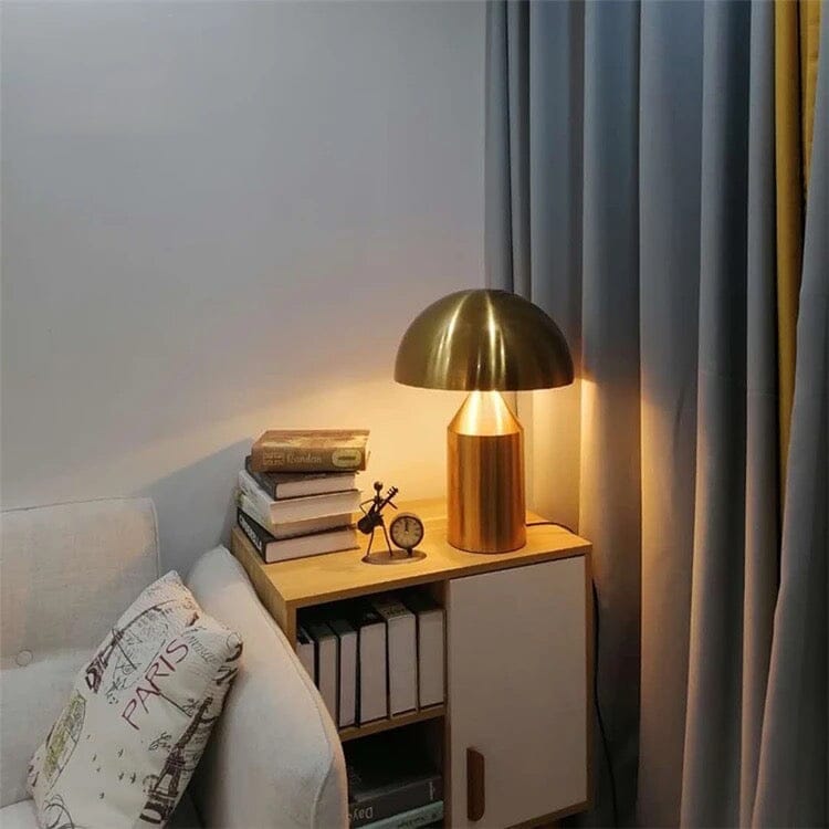 Portable Rechargeable Metal Table Lamp LED Battery Pack NALANI