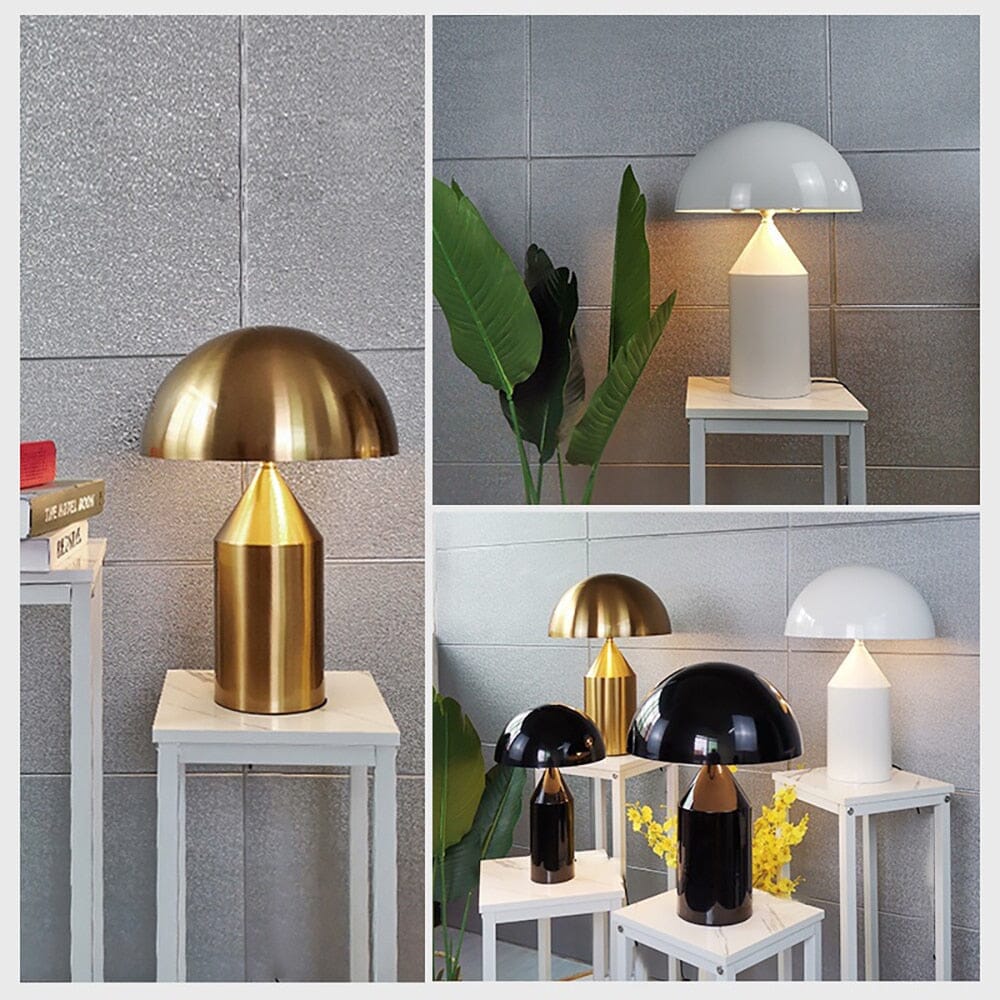 Portable Rechargeable Metal Table Lamp LED Battery Pack NALANI