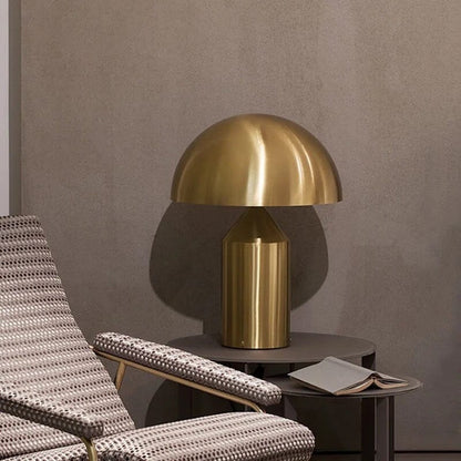 Portable Rechargeable Metal Table Lamp LED Battery Pack Goud NALANI