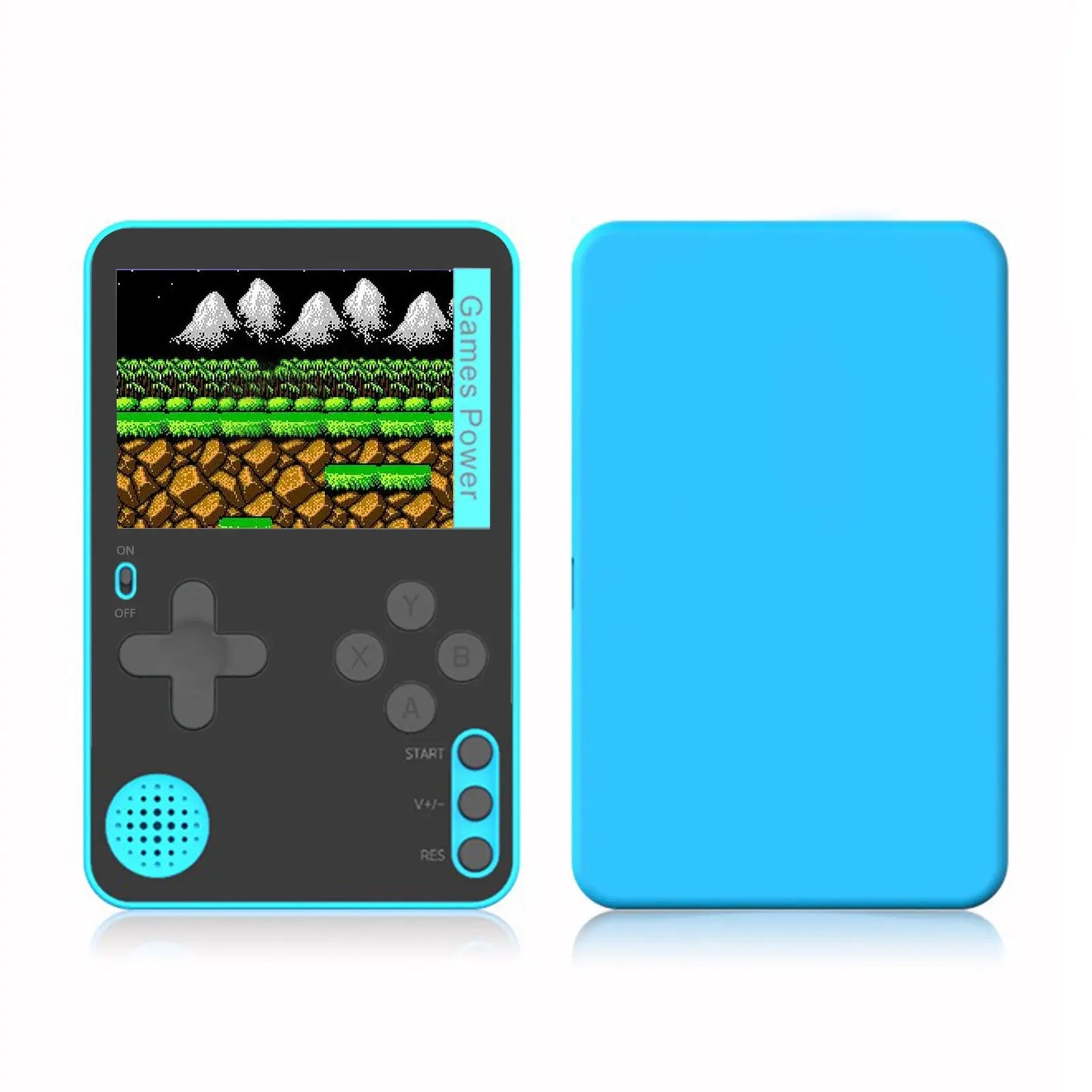 Portable Retro Game Console 3.5 Inch IPS Screen 3000mAh Blue NALANI