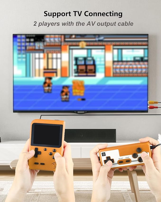 Portable Retro Game Console With 500 Classic Games NALANI