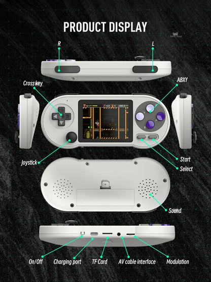 Portable Retro Game Console With 6000 Classic Games NALANI
