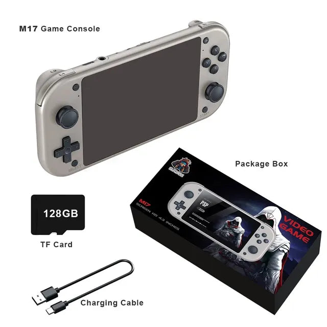 Portable Retro Gaming Console Pocket With 128GB SD Card NALANI