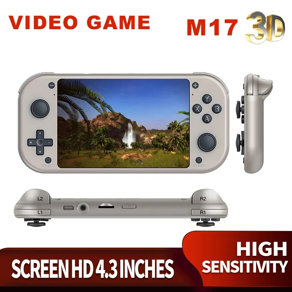 Portable Retro Gaming Console Pocket With 128GB SD Card NALANI