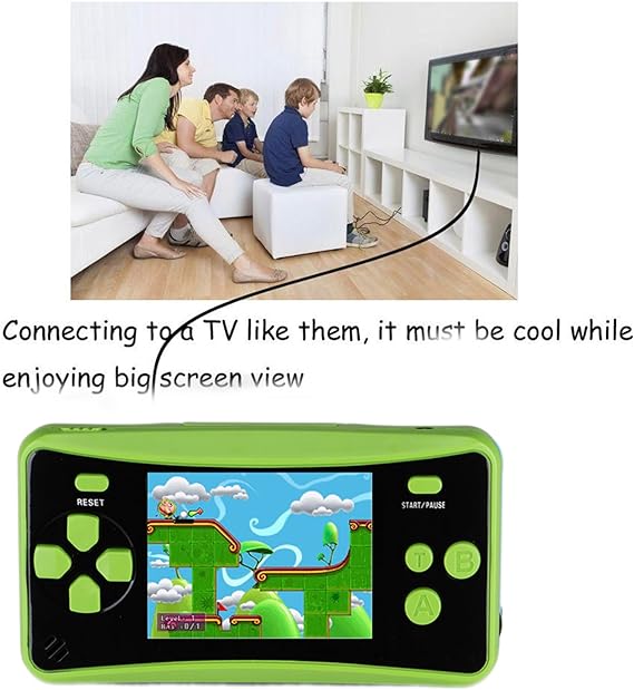 Portable Retro Gaming Console for Kids with 182 Games NALANI